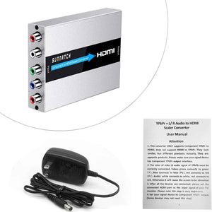 RCA to HDMI Converter W/ Scaler Function