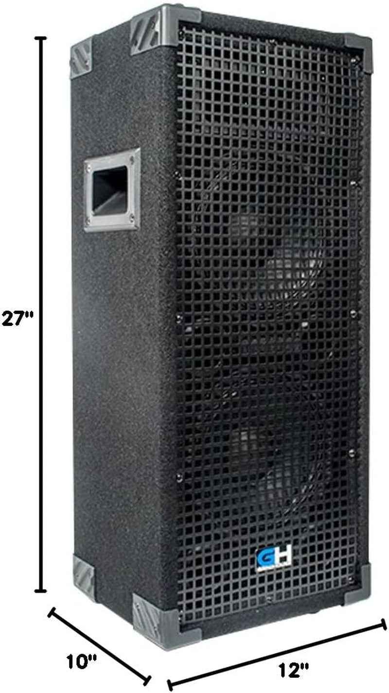 Grindhouse Gh28L Dual 8 Inch Loudspeaker Cabinet Pair