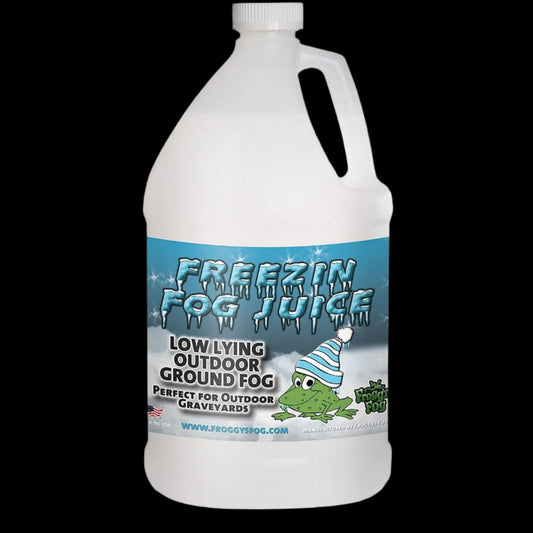 Freezin Fog - Outdoor Low Lying Ground Fog Fluid - for Halloween, Theatrical Effects, Haunted Attractions