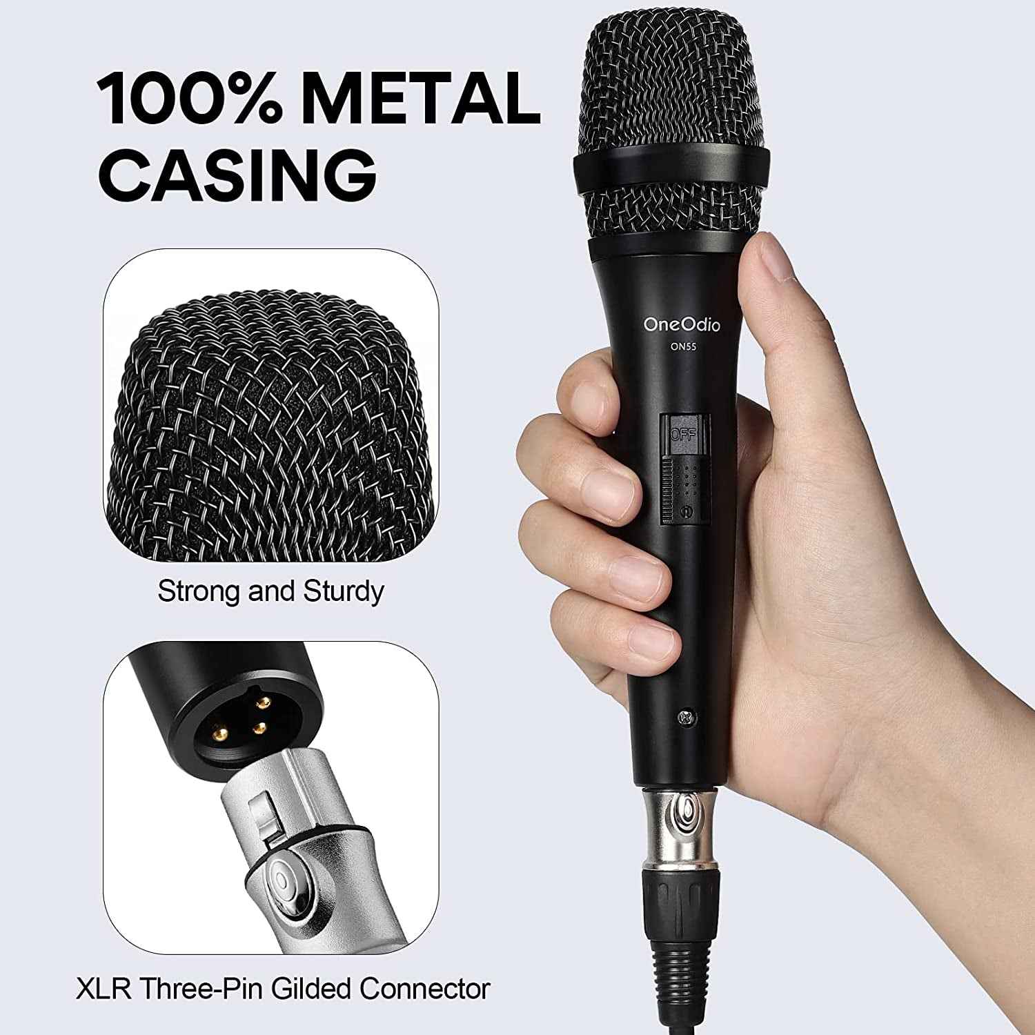 ON55 Wired Microphone 16.4Ft XLR