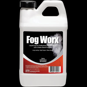 Fogworx Fog Juice - 1 Half Gallon of Premium Fog Fluid (64Oz) - Medium Density, High Output, Long Lasting Fog Machine Fluid