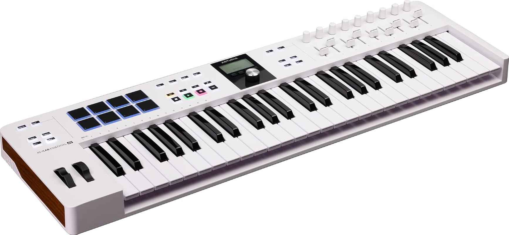 Keylab Essential Mk3 — 49 Key USB MIDI Keyboard Controller with Analog Lab V Software Included