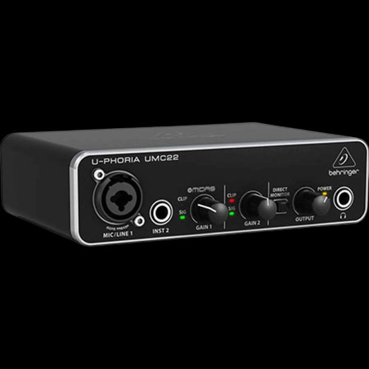 U-Phoria UMC22 USB Audio Interface