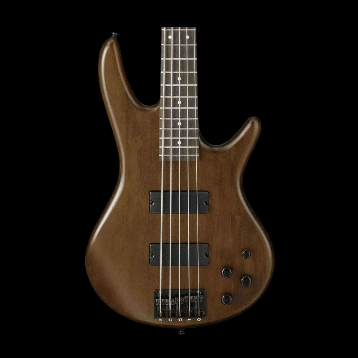 Ibanez GSR205B 5-String Electric Bass Guitar (Right-Hand, Walnut Flat) Grade A