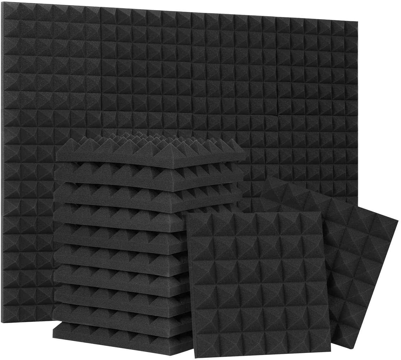 Pyramid Foam Panels 24 Pack