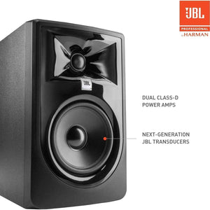 Professional 305P Mkii 5-Inch 2-Way Powered, Active Monitor Speakers for near Field Music Production, Studio Monitor, Desktop Computer, Hi-Fi Audio. Sold as Pair, Black