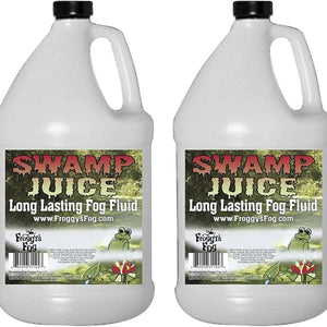 Swamp Juice Bottle, Ridiculously Long-Lasting Fog Fluid with 2-3 Hour Hang Time for Professional and Home Haunters, Theatrical Effects, and Djs, 1 Gallon