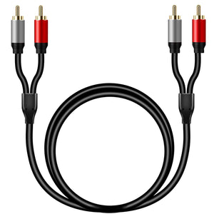 2RCA to 2RCA Cable 10Ft