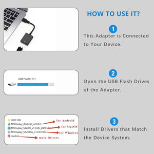 USB to HDMI Adapter