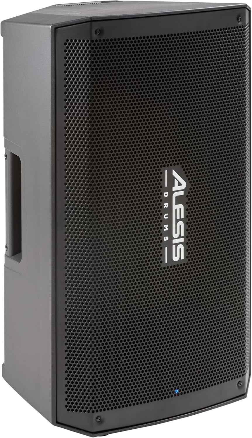 Strike Amp 12 MK2-2500W Drum Amp Speaker for Electric Drum Set with Bluetooth, 12" Woofer, HPF EQ and Ground-Lift Switch