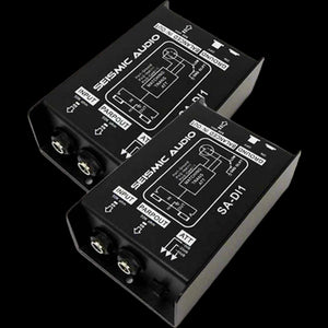 SEISMIC AUDIO SA-DI1 Passive Direct Box Pair