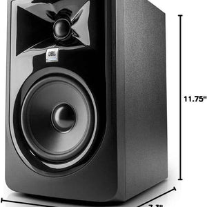 Professional 305P Mkii 5-Inch 2-Way Powered, Active Monitor Speakers for near Field Music Production, Studio Monitor, Desktop Computer, Hi-Fi Audio. Sold as Pair, Black