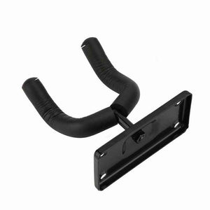 2Pcs Guitar Hangers Rack Adjustable Instrument Display Wall Mount Holder Hook US