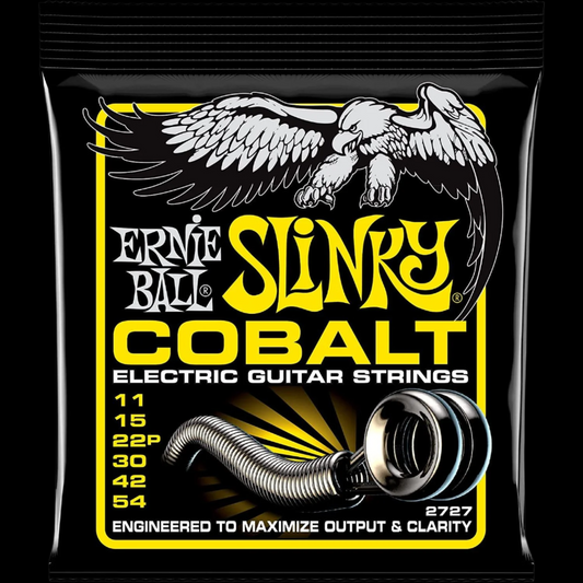 Ernie Ball Beefy Slinky Cobalt Electric Guitar Strings (11-54 Gauge)