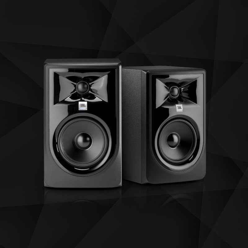 Professional 305P Mkii 5-Inch 2-Way Powered, Active Monitor Speakers for near Field Music Production, Studio Monitor, Desktop Computer, Hi-Fi Audio. Sold as Pair, Black