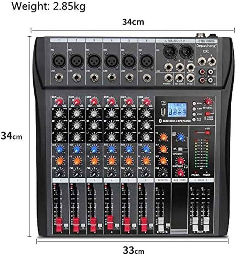 DX6 6-Channel Mixer