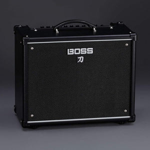 Katana-50 Gen 3 50-Watt 1X12-Inch Guitar Combo Amplifier Bundle with Instrument Cable and Picks