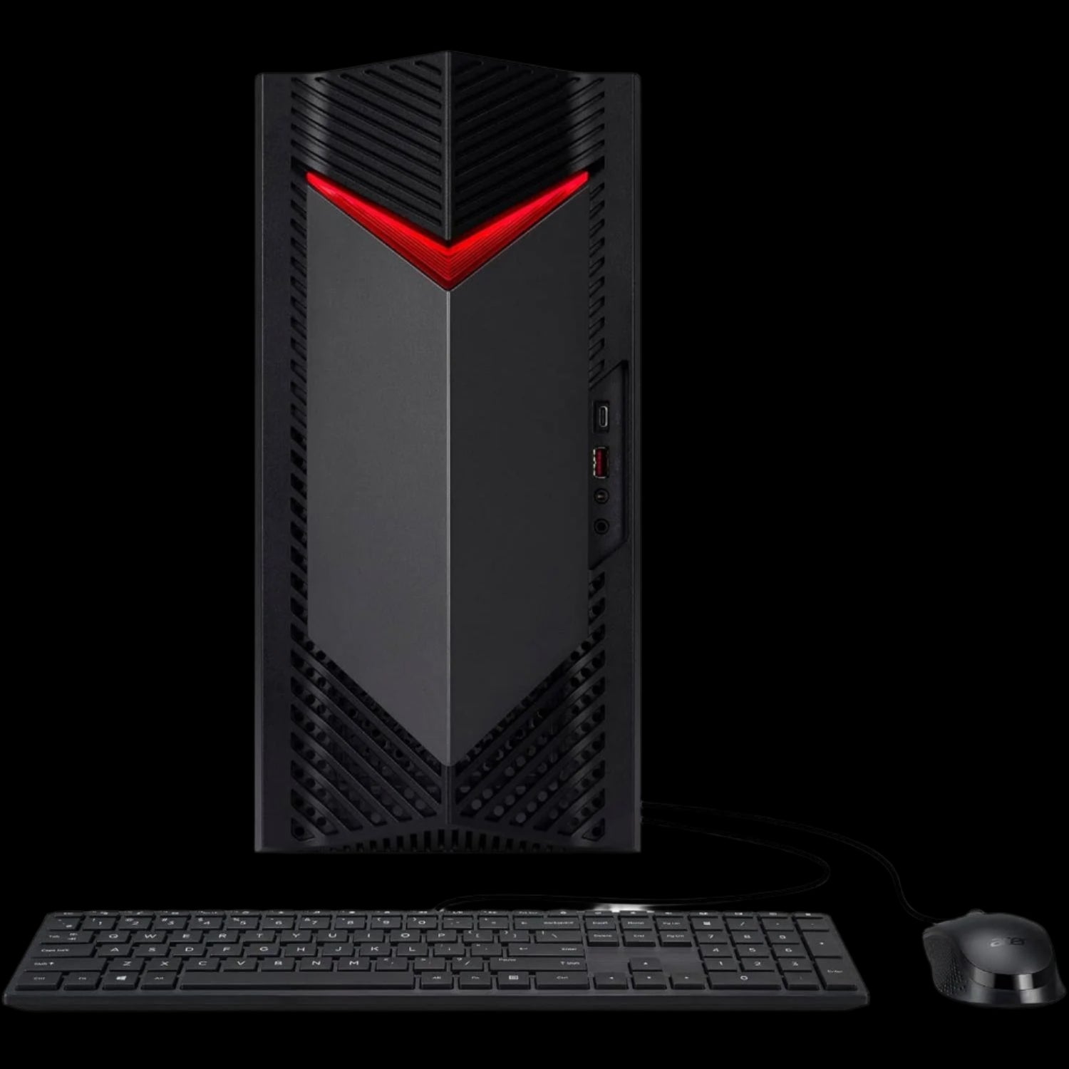 Nitro 50 N50-656-UR12 Gaming Desktop | Intel Core I5-14400F 10-Core Processor | NVIDIA Geforce RTX 3050 | 16GB DDR5 5600Mhz | 1TB Pcie Gen 4 SSD | Intel Wi-Fi 6E AX211 | Windows 11 Home