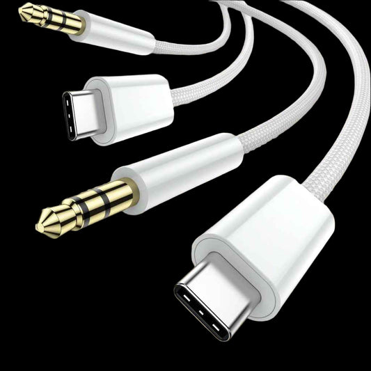 3.5mm to USB C Cable (3.3Ft, 2 Pack)