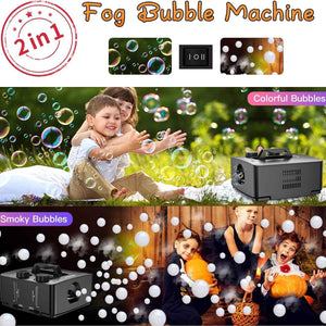 400W Fog Bubble Machine