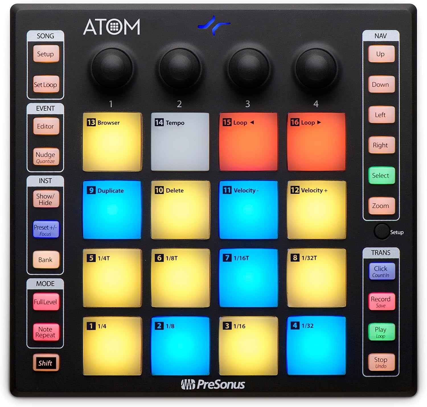 ATOM Midi Pad Controller with Studio One Recording Software