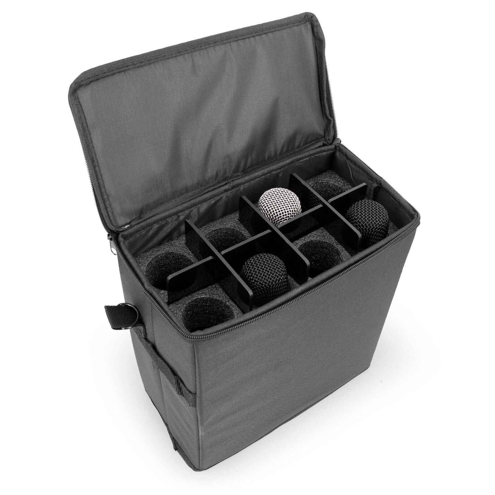 CM Carry Case Fits 8 Wireless Microphones - Includes Travel Case Only for Mics