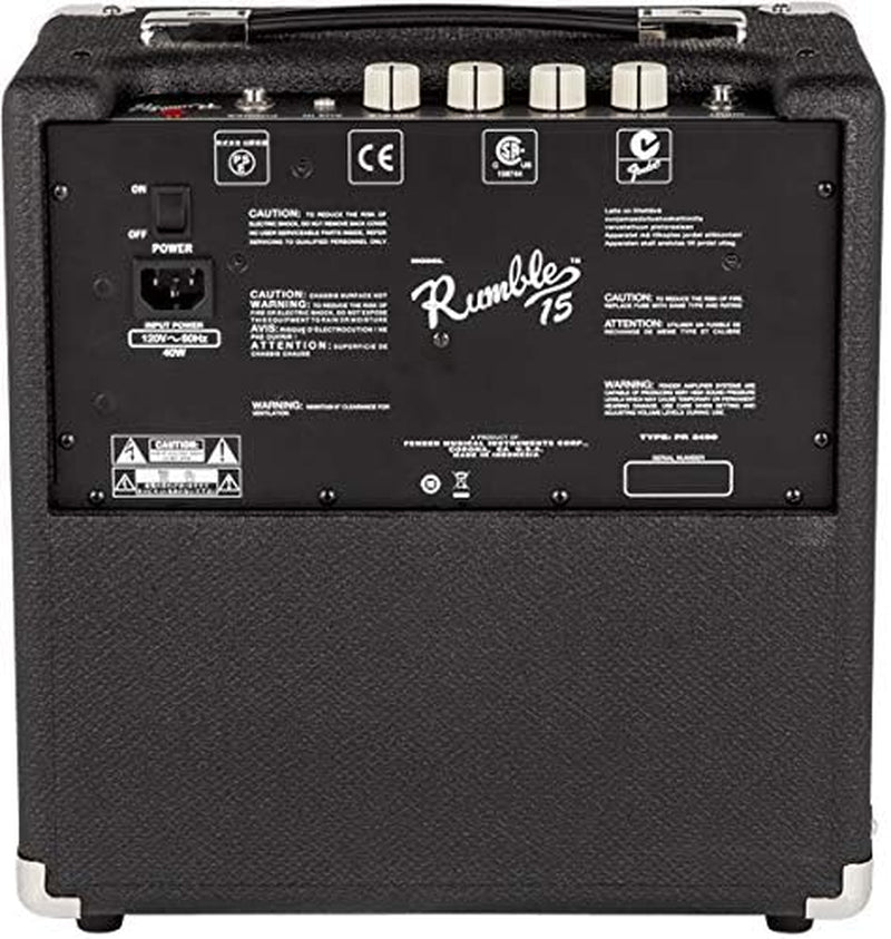 Rumble 15 Bass Combo Amplifier Bundle with Instrument Cable and Austin Bazaar Instructional DVD