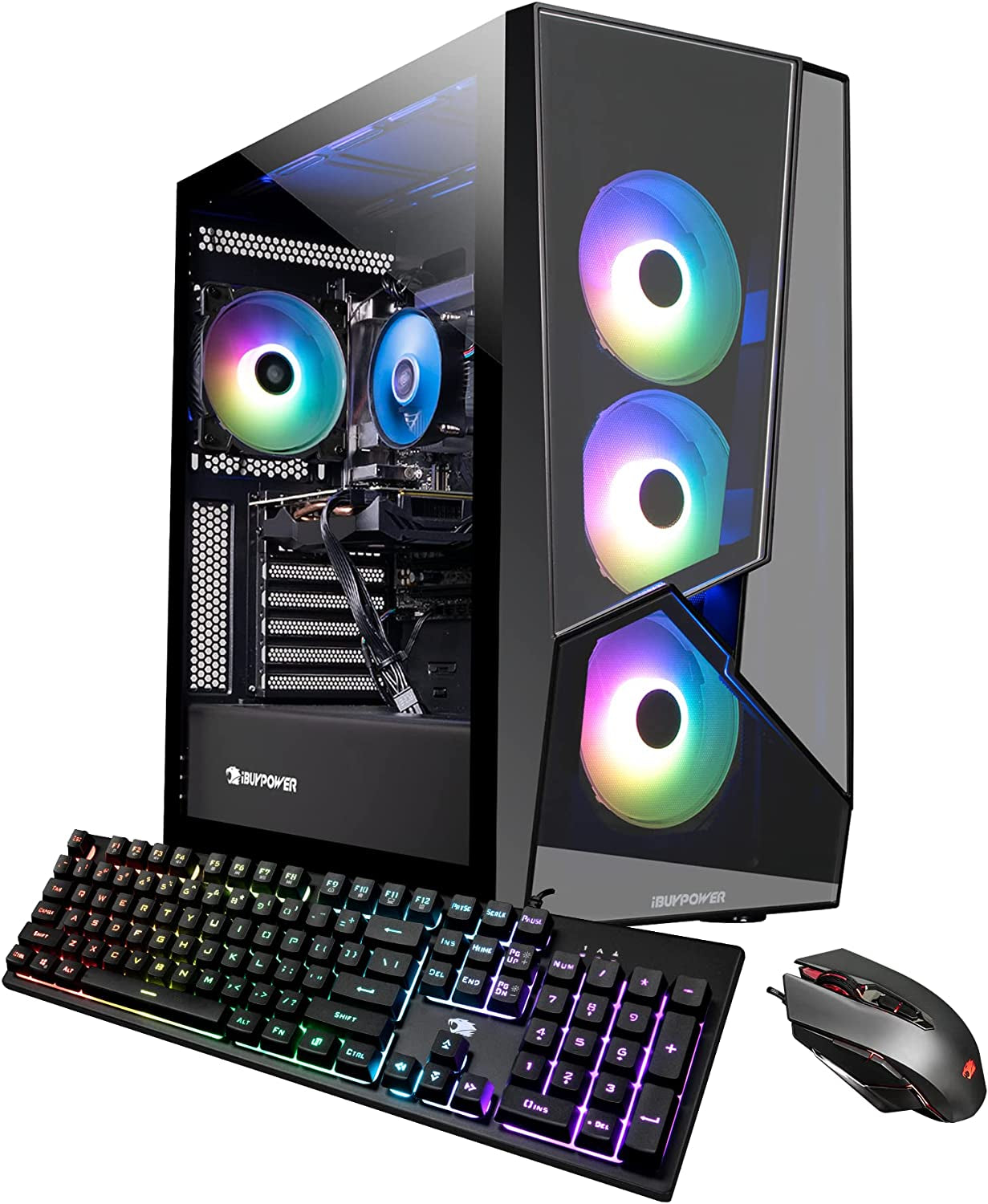 Y60 Black Gaming PC Computer Desktop Y60BA9N47TS03 (AMD Ryzen 9 7900X CPU, NVIDIA Geforce RTX 4070 Ti Super 16GB GPU, 32GB DDR5 RGB 5200Mhz RAM, 2TB Nvme, Wifi Ready, Windows 11 Home)