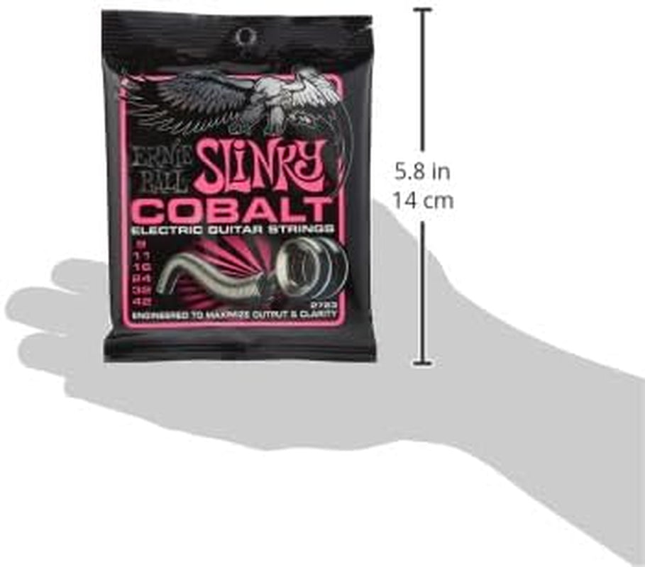 Super Slinky Cobalt Electric Guitar Strings, 9-42 Gauge (P02723)