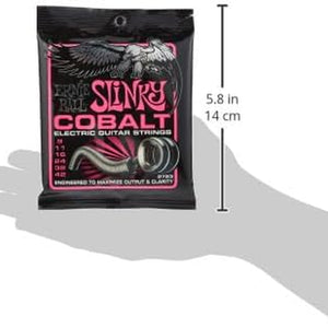 Super Slinky Cobalt Electric Guitar Strings, 9-42 Gauge (P02723)