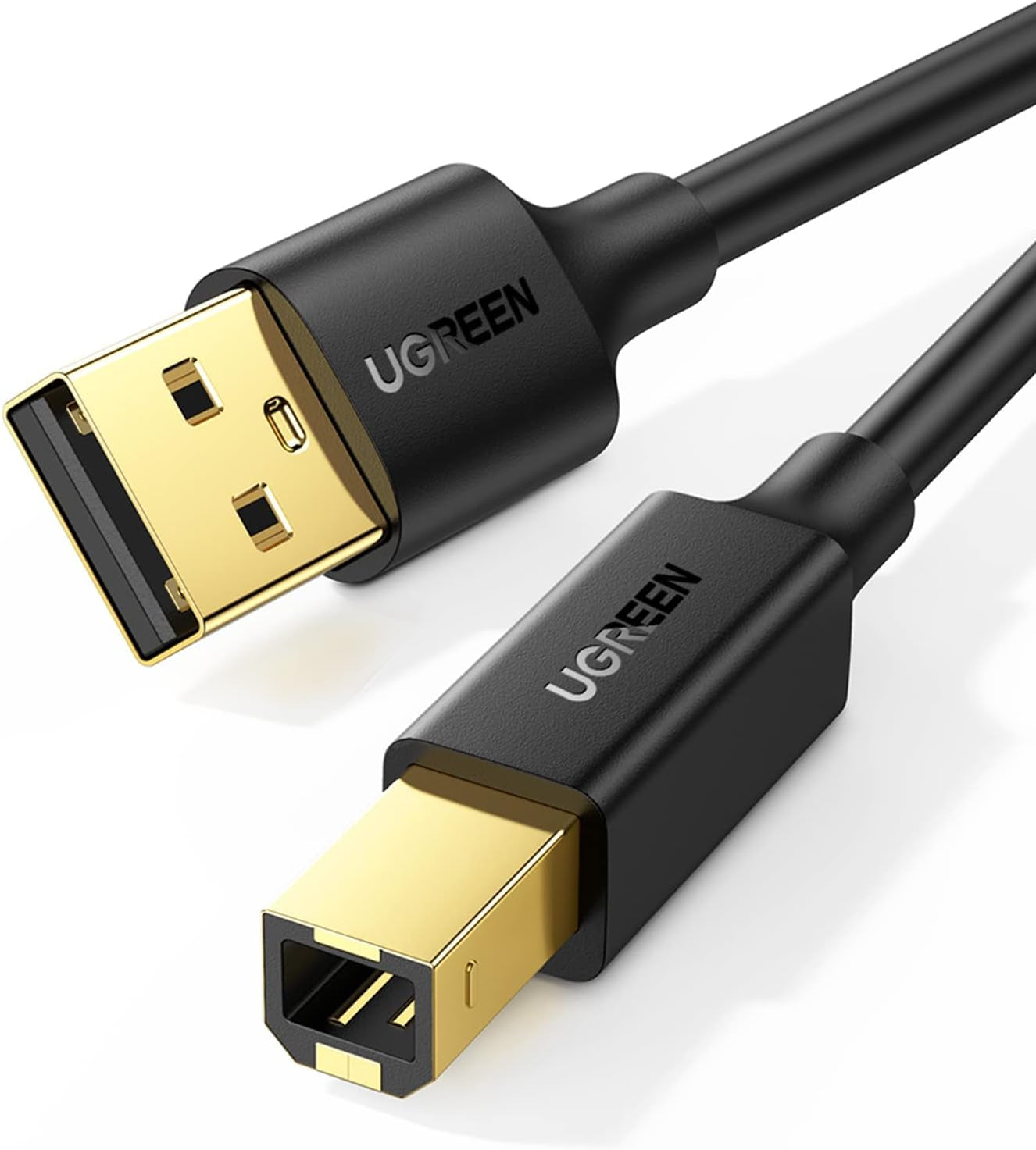 5Ft USB a to B Printer Cable - High-Speed for HP, Canon, Brother, Samsung, Dell, Epson, Lexmark, Xerox, and More