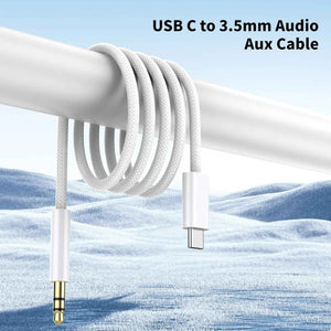 3.5mm to USB C Cable (3.3Ft, 2 Pack)