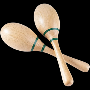 Maracas Hand Percussion Rattles (Natural)