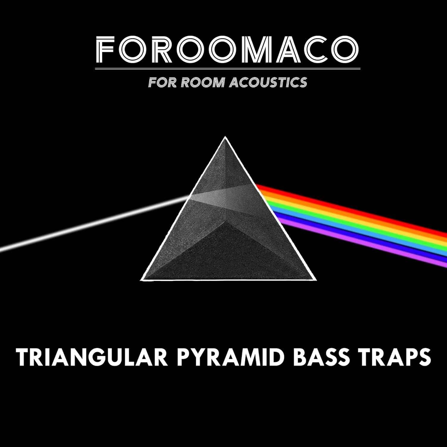 Foam Pyramid Bass Traps