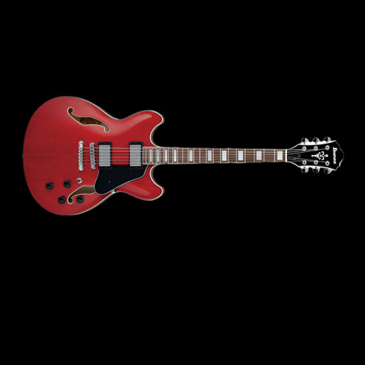 Ibanez AS73 as Artcore Semi Hollow Body Electric Guitar Transparent Cherry Red