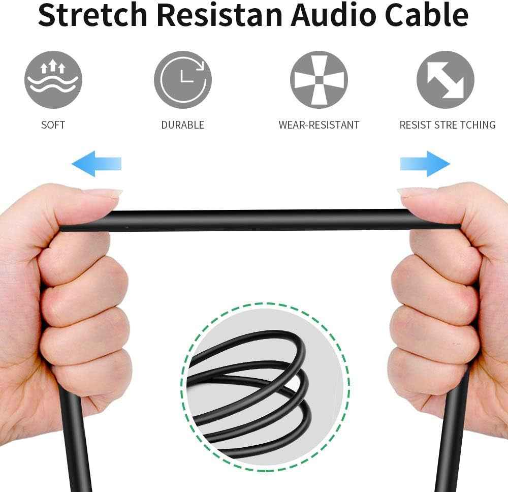 XLR Female to Dual 1/4" Male Y Splitter Cable 3.3 Ft