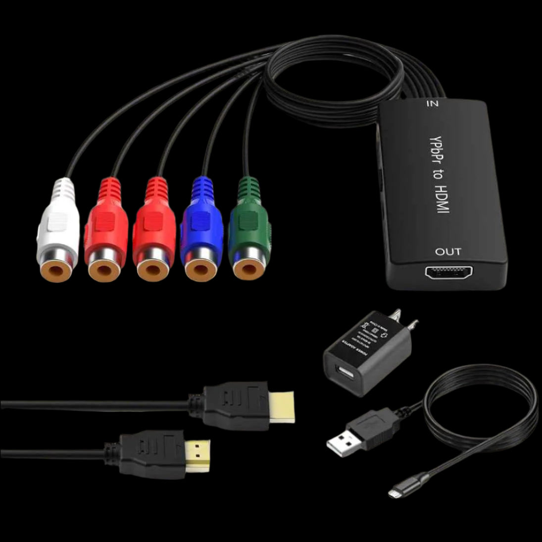 RCA Male to HDMI Female Converter