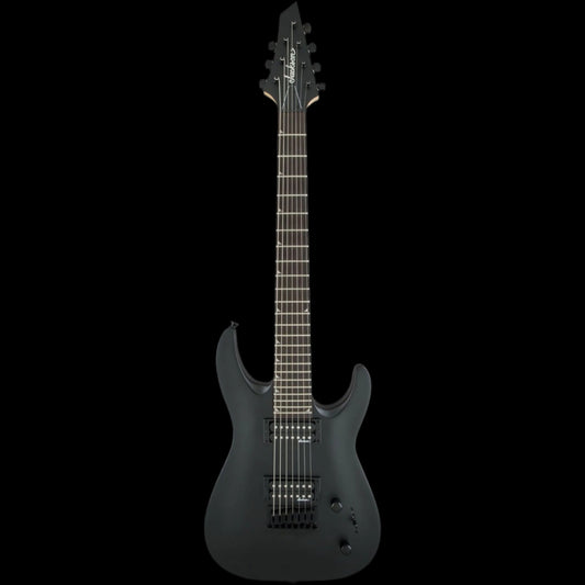 Jackson JS Series Dinky Arch Top JS22-7 DKA HT Satin Black Electric Guitar