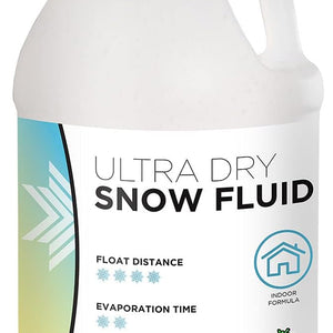 Froggy'S Flakes Snow Machine Fluid, Ultra Dry Indoor Formula Snow Fluid with 30-50 Feet Float/Drop, 1 Gallon