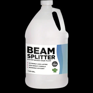 Beam Splitter Professional Haze Fluid for Hurricane Haze 1, 2 and 4, and Other Haze Machines, Water-Based Hazer Fluid, 1 Gallon