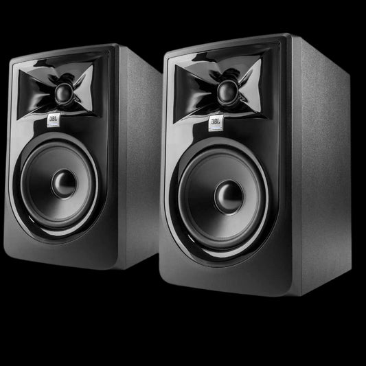 Professional 305P Mkii 5-Inch 2-Way Powered, Active Monitor Speakers for near Field Music Production, Studio Monitor, Desktop Computer, Hi-Fi Audio. Sold as Pair, Black