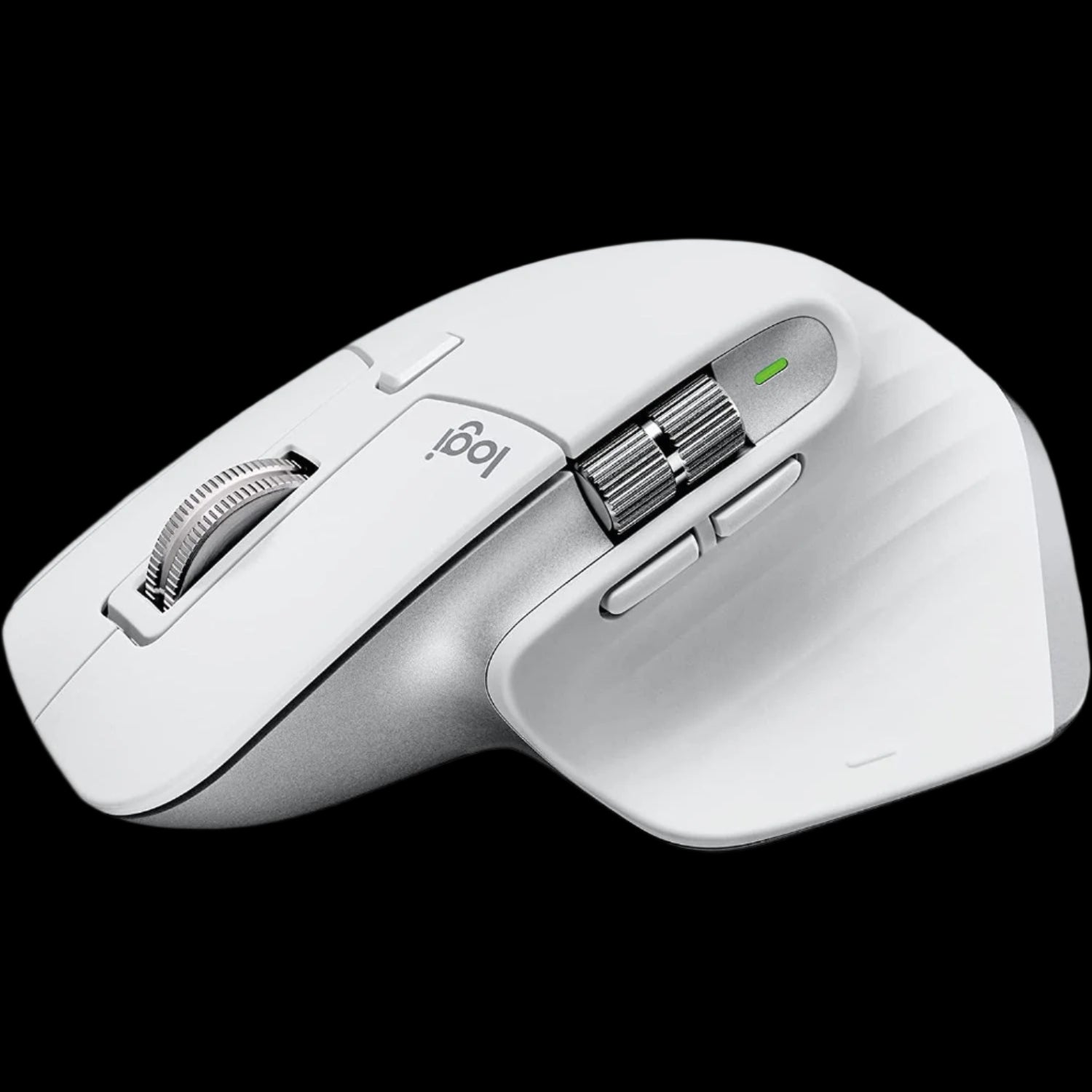 MX Master 3S for Mac - Wireless Bluetooth Mouse with Ultra-Fast Scrolling, Ergo, 8K DPI, Quiet Clicks, Track on Glass, Customization, USB-C, Apple, Ipad - Pale Grey