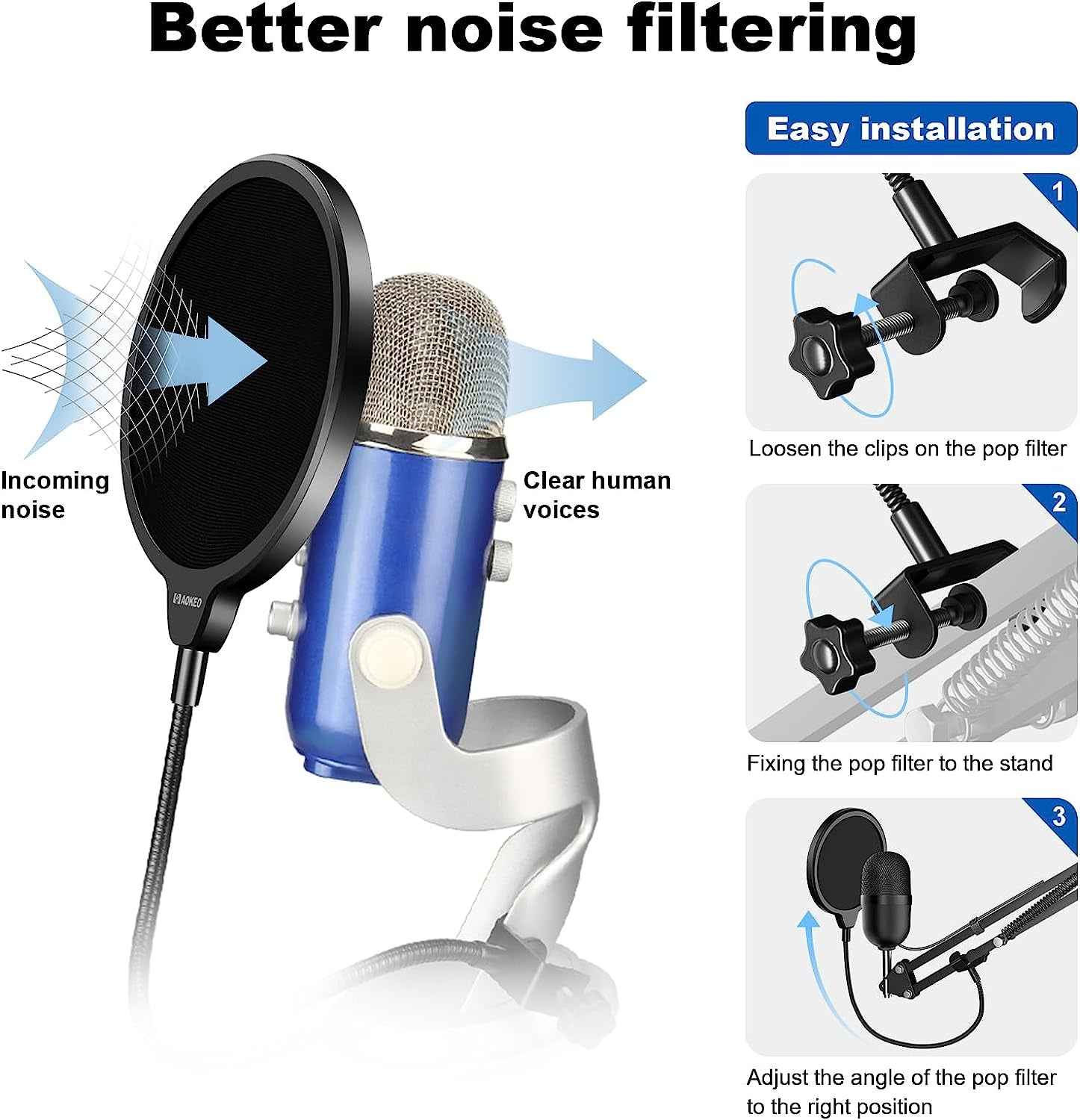 Microphone Pop Filter