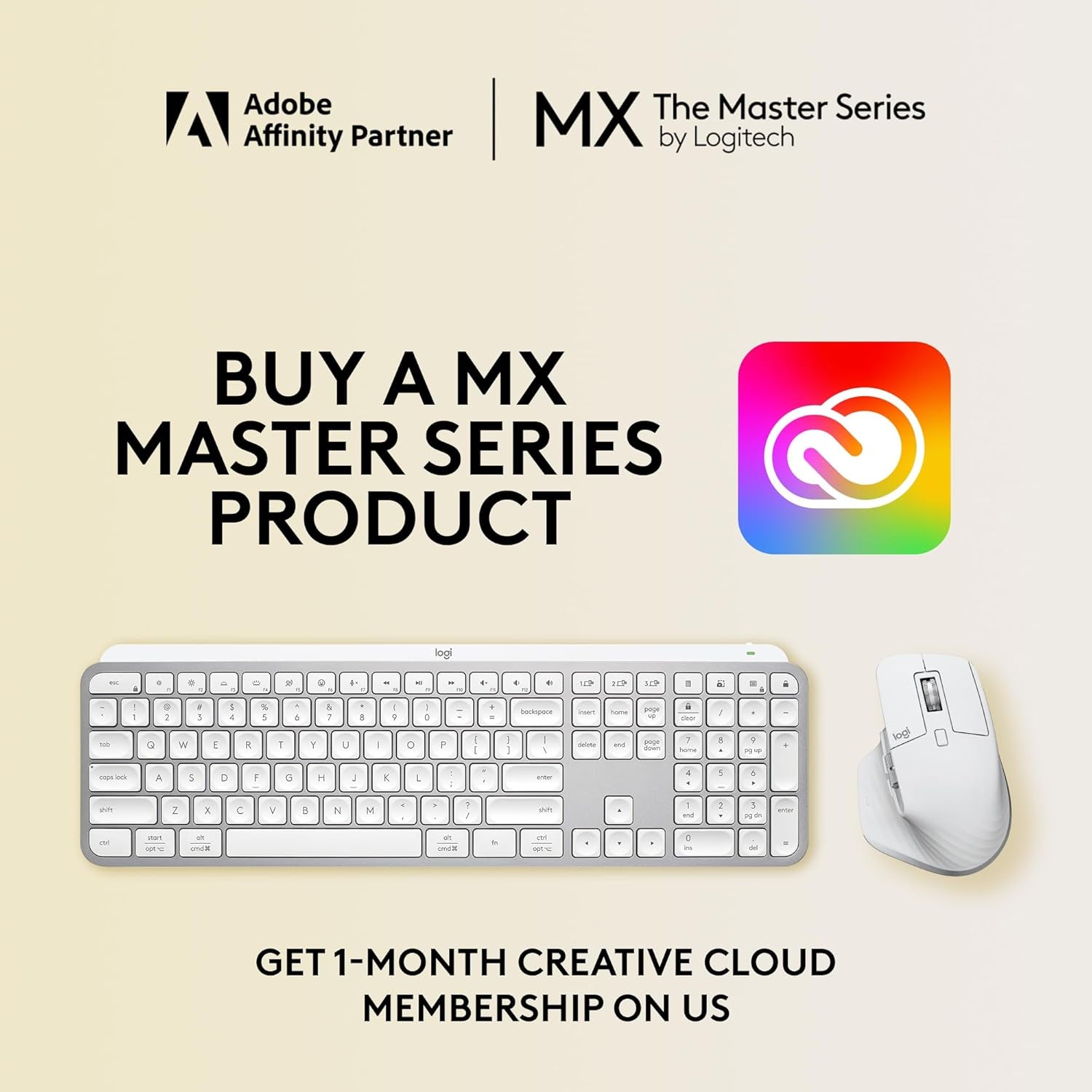 MX Master 3S for Mac - Wireless Bluetooth Mouse with Ultra-Fast Scrolling, Ergo, 8K DPI, Quiet Clicks, Track on Glass, Customization, USB-C, Apple, Ipad - Pale Grey