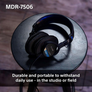 MDR7506 Professional Large Diaphragm Headphone