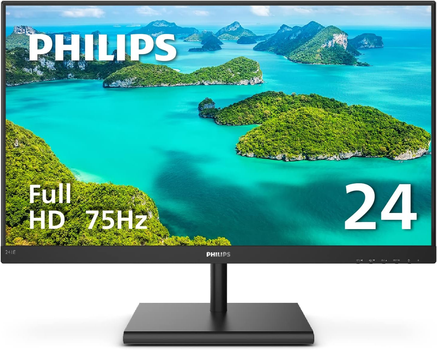 24 Inch Frameless Full HD (1920 X 1080) 100Hz Monitor, VESA, HDMI X1, VGA Port X1, Eye Care, 4 Year Advance Replacement Warranty, 241V8LB