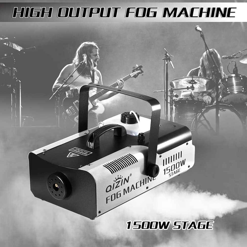 1500W Fog Machine W/ 2 Controllers