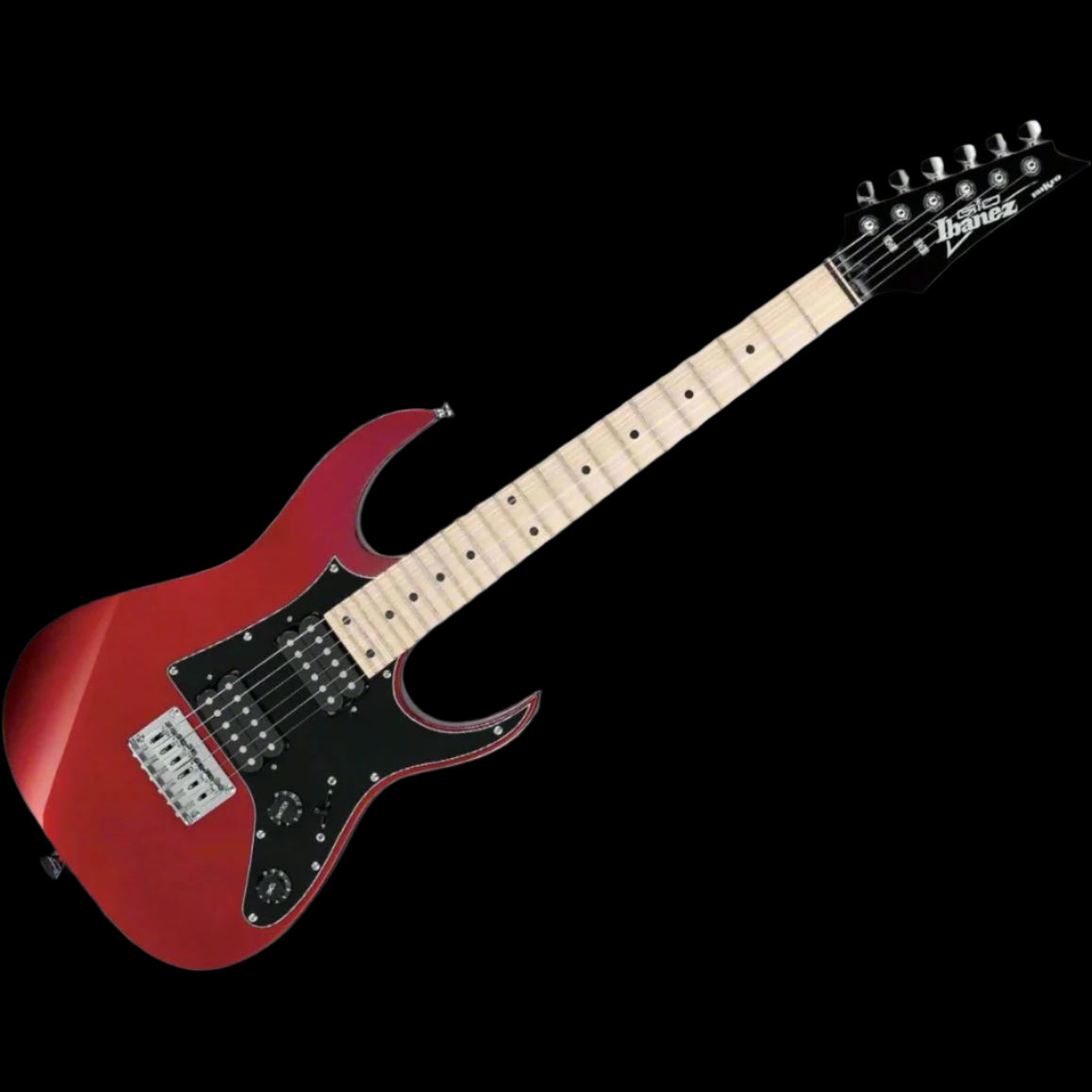 GRGM 6 String Solid-Body Electric Guitar, Right, Candy Apple (GRGM21MCA)