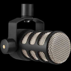 Podmic Cardioid Dynamic Broadcast Microphone, Black