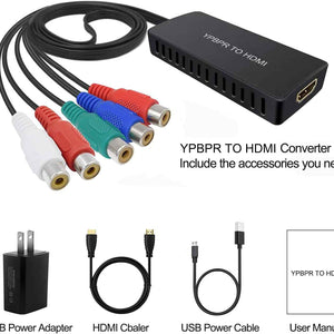 RCA Male to HDMI Female Converter